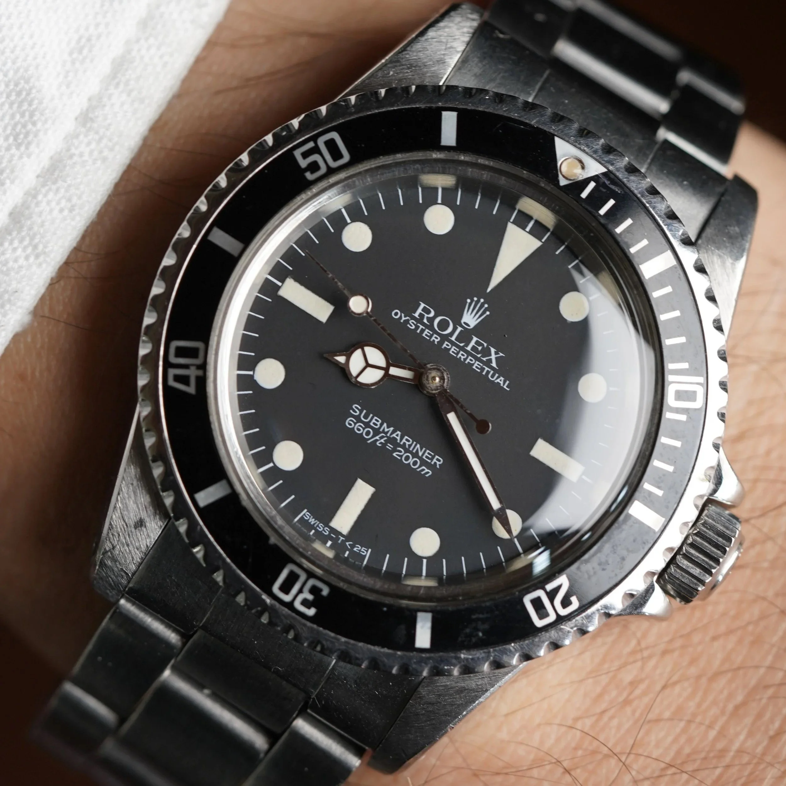 Rolex Submariner Ref. 5513 Mk5 Matte Dial — Wind Vintage